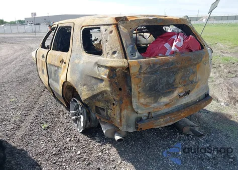 2013 Ford Explorer Xlt z USA, uszkodzony, nr VIN 1FM5K7D84DGA75737